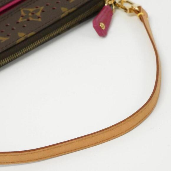 LOUIS VUITTON Brown Monogram Pochette Pouch - Picture 7 of 8